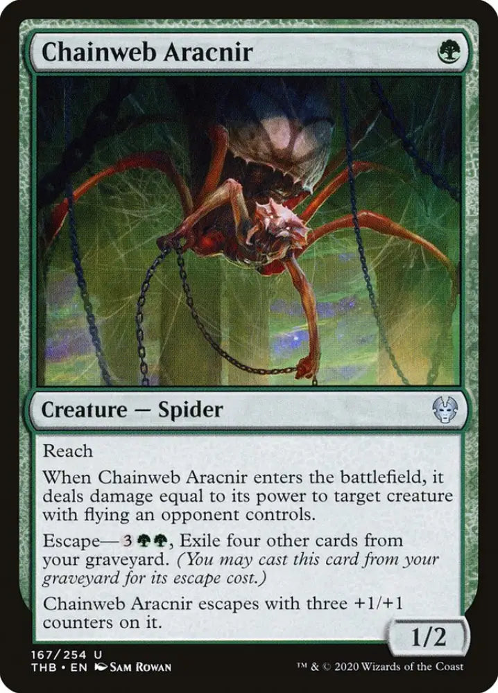 Chainweb Aracnir [Theros Beyond Death] - MTG Single