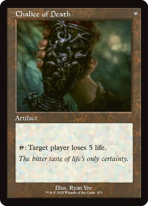 Chalice of Life // Chalice of Death (Retro Frame) [Innistrad Remastered] - MTG Single