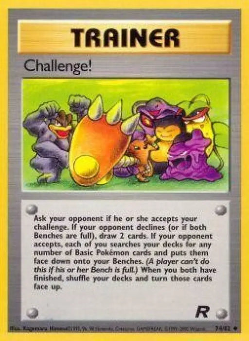 Challenge! (74/82) [Team Rocket Unlimited] - Pokemon Single