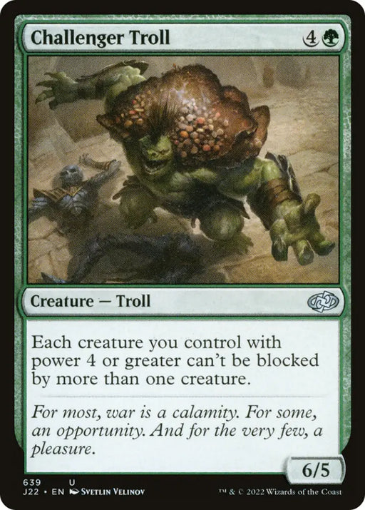 Challenger Troll [Jumpstart 2022] - MTG Single