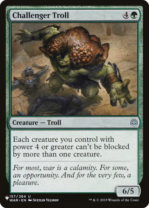 Challenger Troll [The List] - MTG Single