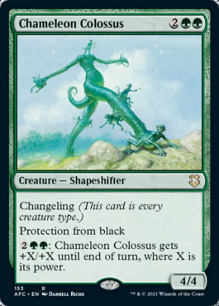 Chameleon Colossus [Dungeons & Dragons: Adventures in the Forgotten Realms Commander] - MTG Single