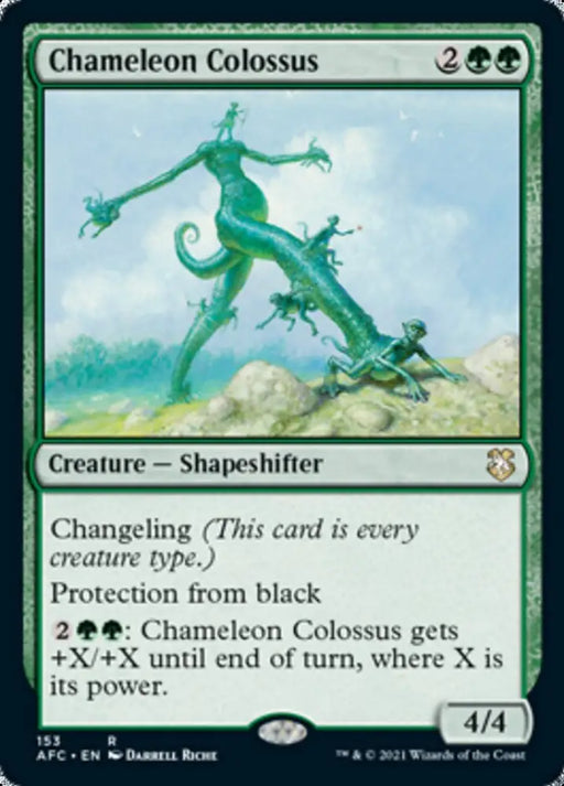 Chameleon Colossus [Dungeons & Dragons: Adventures in the Forgotten Realms Commander] - MTG Single