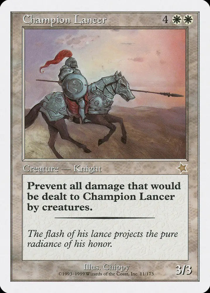 Champion Lancer [Starter 1999] - MTG Single