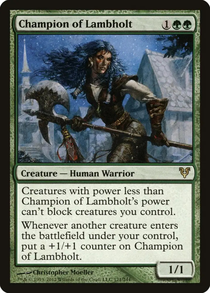 Champion of Lambholt [Avacyn Restored] - MTG Single