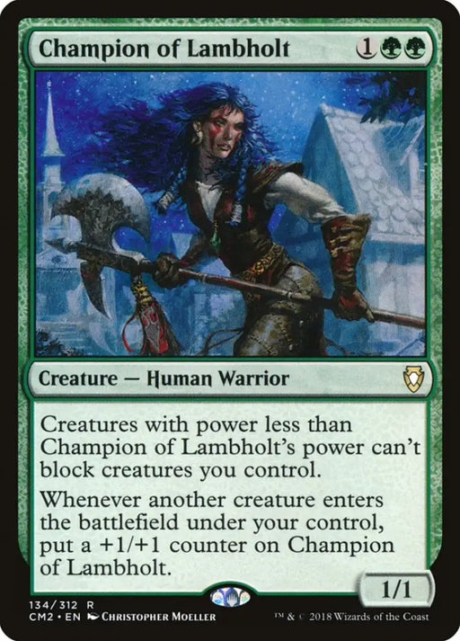 Champion of Lambholt [Commander Anthology Volume II] - MTG Single