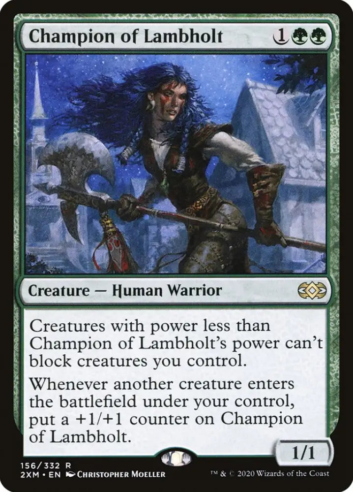 Champion of Lambholt [Double Masters] - MTG Single