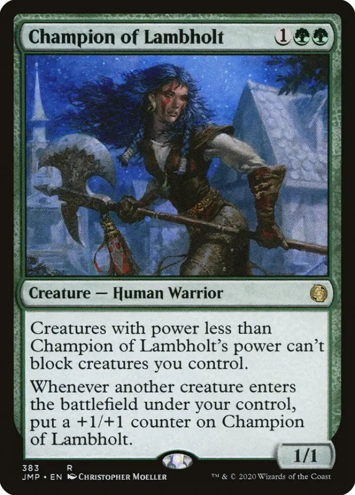 Champion of Lambholt [Jumpstart] - MTG Single