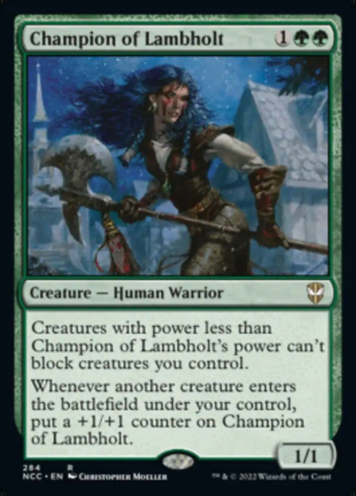 Champion of Lambholt [Streets of New Capenna Commander] - MTG Single