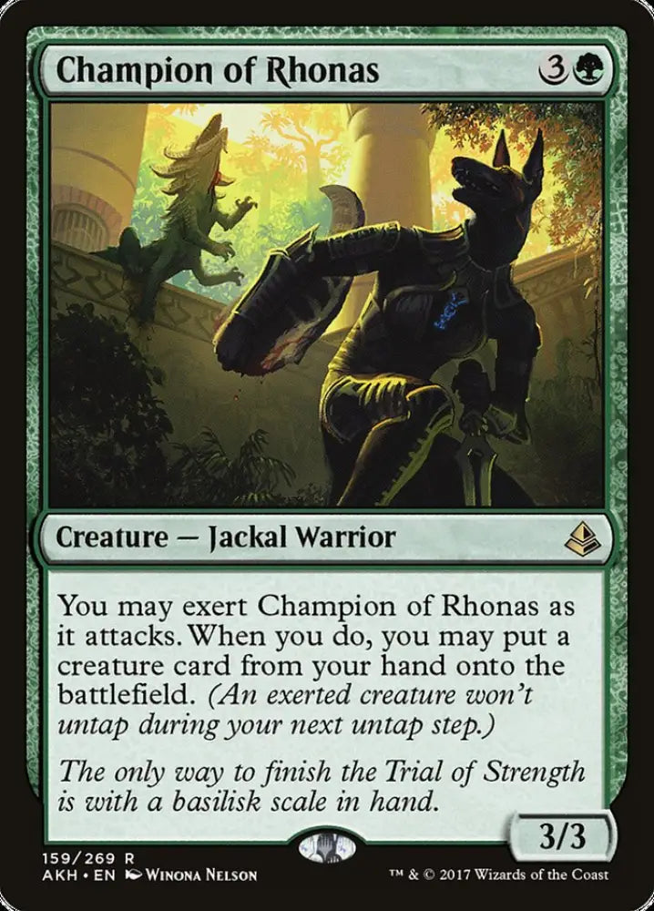 Champion of Rhonas [Amonkhet] - MTG Single