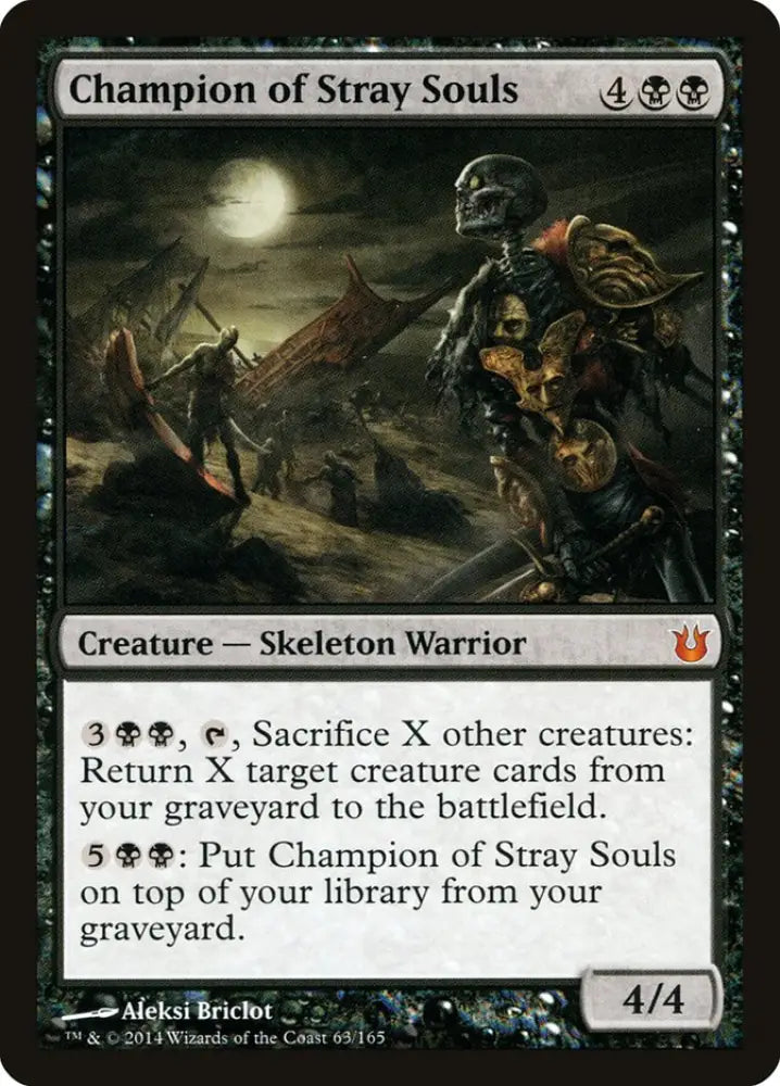 Champion of Stray Souls [Born of the Gods] - MTG Single