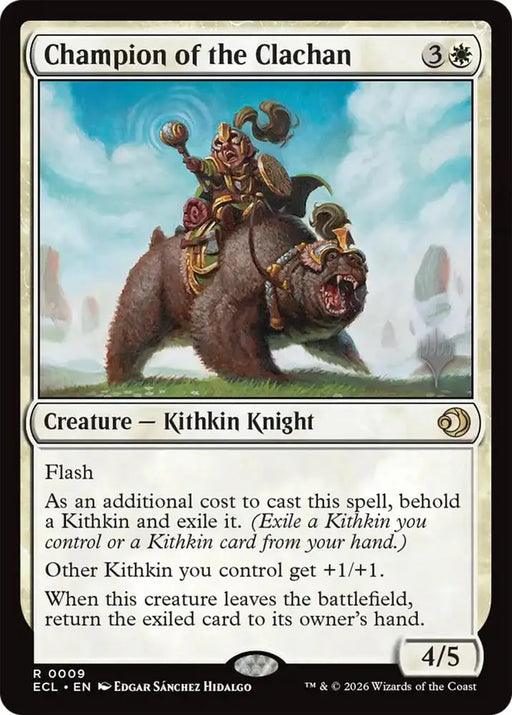 Champion of the Clachan (9) [Lorwyn Eclipsed Promos]