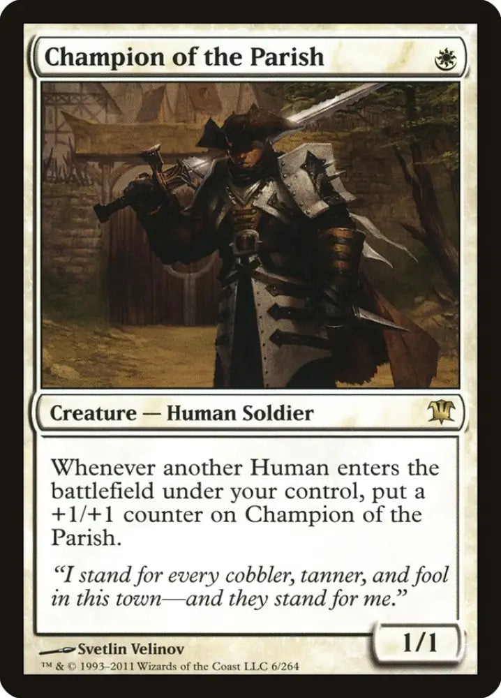 Champion of the Parish [Innistrad] - MTG Single
