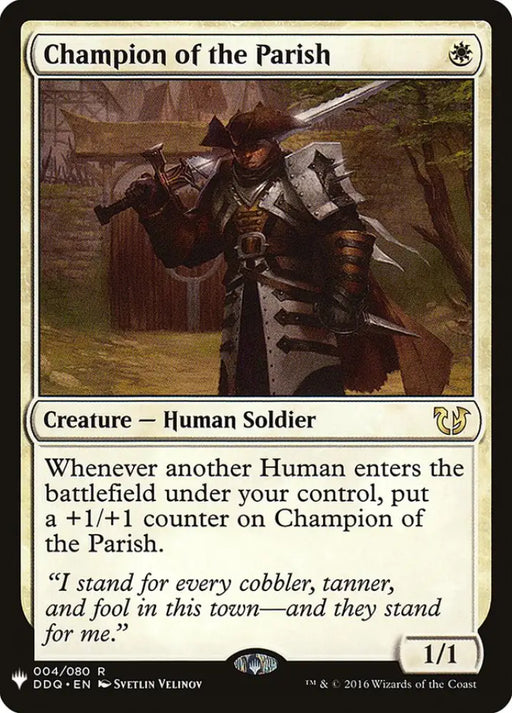 Champion of the Parish [Mystery Booster] - MTG Single