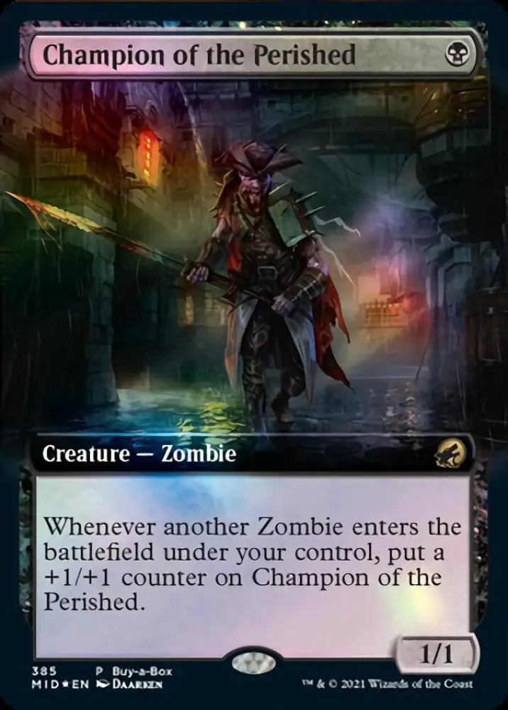 Champion of the Perished (Buy-A-Box) [Innistrad: Midnight Hunt] - MTG Single
