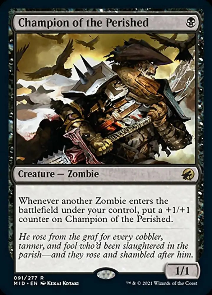 Champion of the Perished [Innistrad: Midnight Hunt] - MTG Single