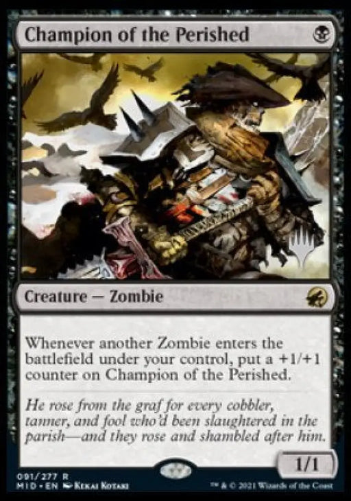 Champion of the Perished (Promo Pack) [Innistrad: Midnight Hunt Promos] - MTG Single