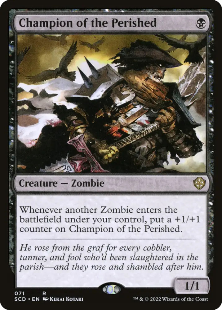 Champion of the Perished [Starter Commander Decks] - MTG Single