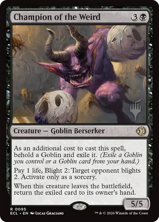 Champion of the Weird (95) [Lorwyn Eclipsed Promos]