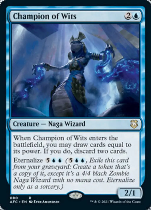 Champion of Wits [Dungeons & Dragons: Adventures in the Forgotten Realms Commander] - MTG Single
