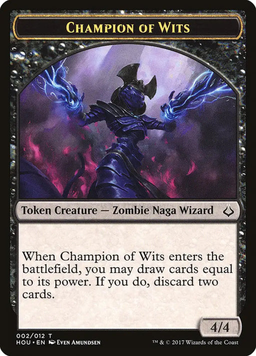 Champion of Wits Token [Hour of Devastation Tokens] - MTG Single