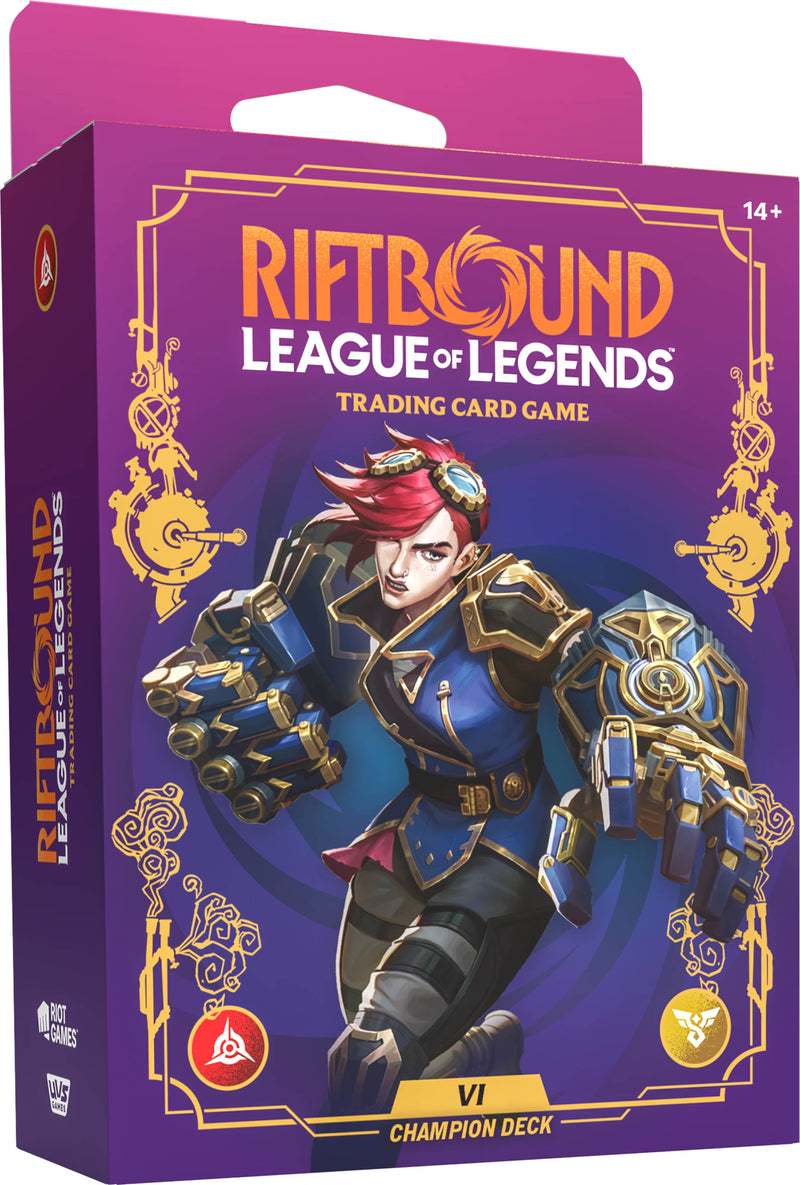 Riftbound League of Legends TCG Déchaînement Deck de Champion Vi (FR)