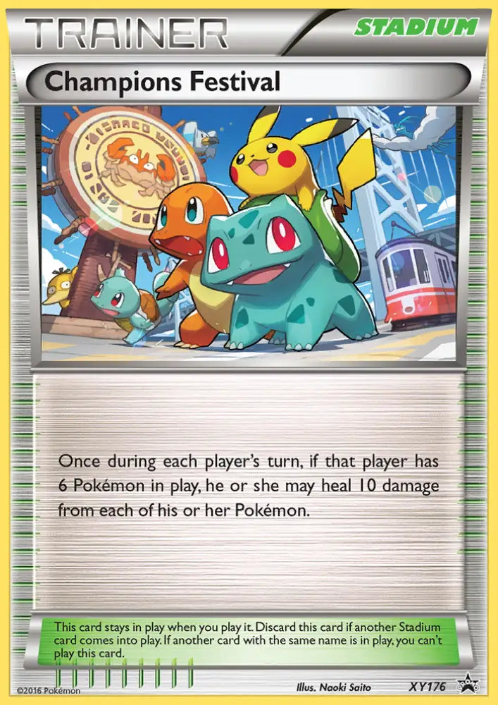 Champions Festival (XY176) [XY: Black Star Promos] - Pokemon Single