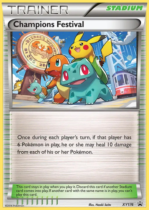 Champions Festival (XY176) [XY: Black Star Promos] - Pokemon Single