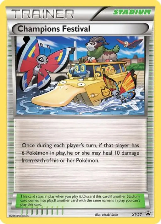 Champions Festival (XY27) (2014) [XY: Black Star Promos] - Pokemon Single