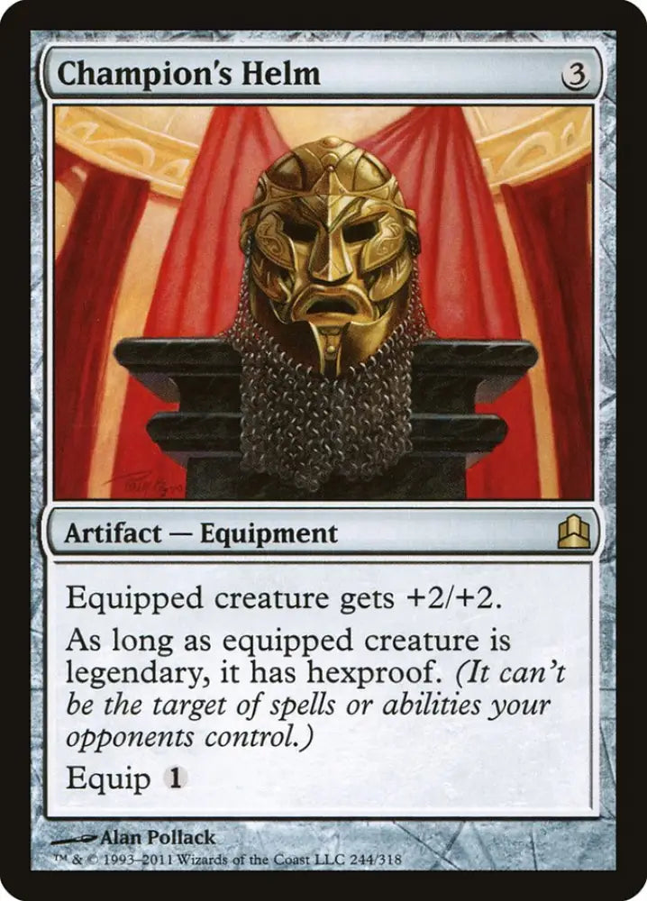Champion’s Helm [Commander 2011] - MTG Single
