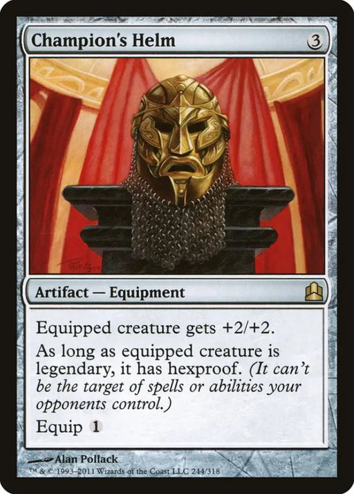 Champion’s Helm [Commander 2011] - MTG Single