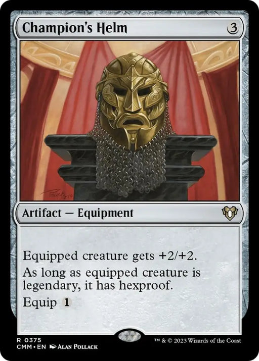 Champion’s Helm [Commander Masters] - MTG Single