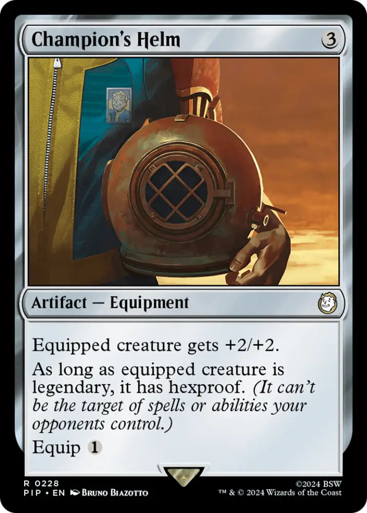 Champion’s Helm [Fallout] - MTG Single