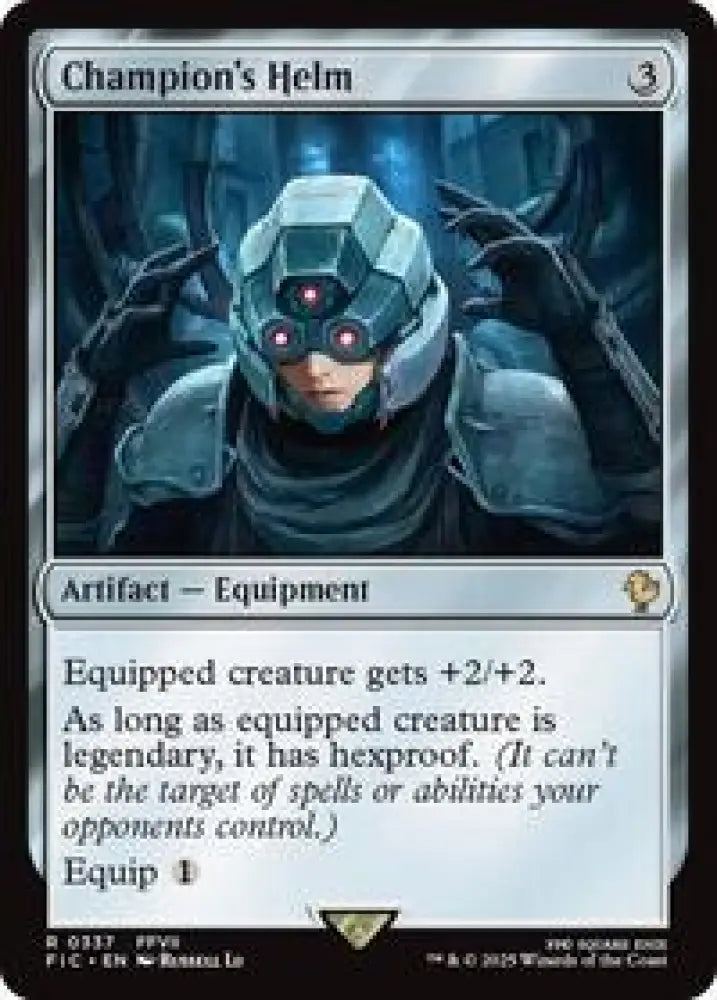 Champion's Helm (Surge Foil) (337) [Final Fantasy Commander]