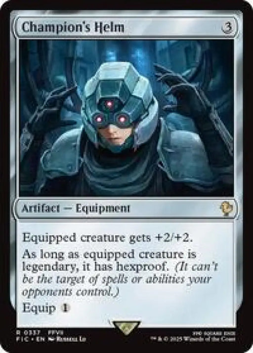 Champion's Helm (Surge Foil) (337) [Final Fantasy Commander]