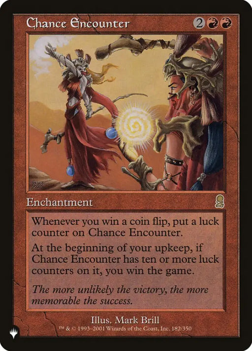 Chance Encounter [Secret Lair: Heads I Win Tails You Lose] - MTG Single