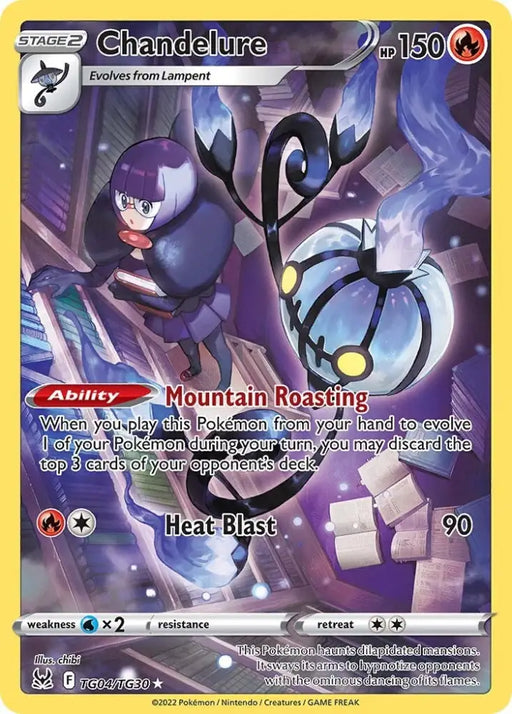 Chandelure (TG04/TG30) [Sword & Shield: Lost Origin] - Pokemon Single