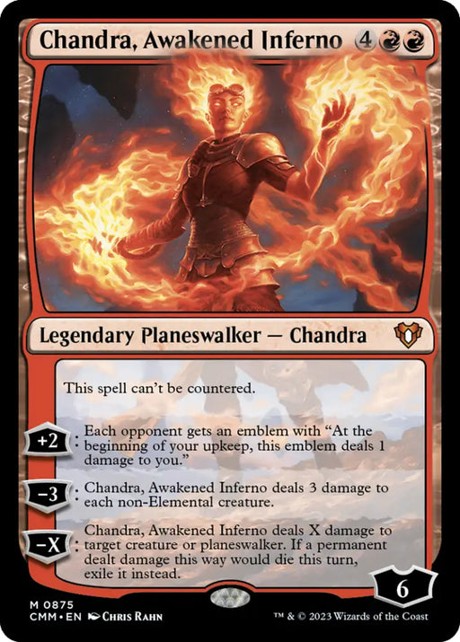 Chandra Awakened Inferno [Commander Masters] - MTG Single