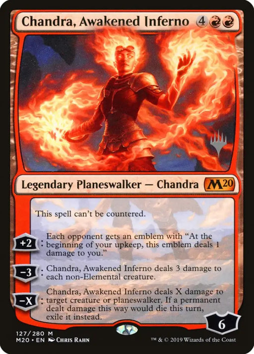 Chandra Awakened Inferno (Promo Pack) [Core Set 2020 Promos] - MTG Single