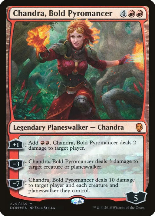 Chandra Bold Pyromancer [Dominaria] - MTG Single