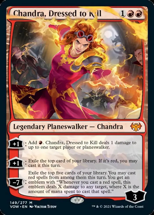 Chandra Dressed to Kill [Innistrad: Crimson Vow] - MTG Single