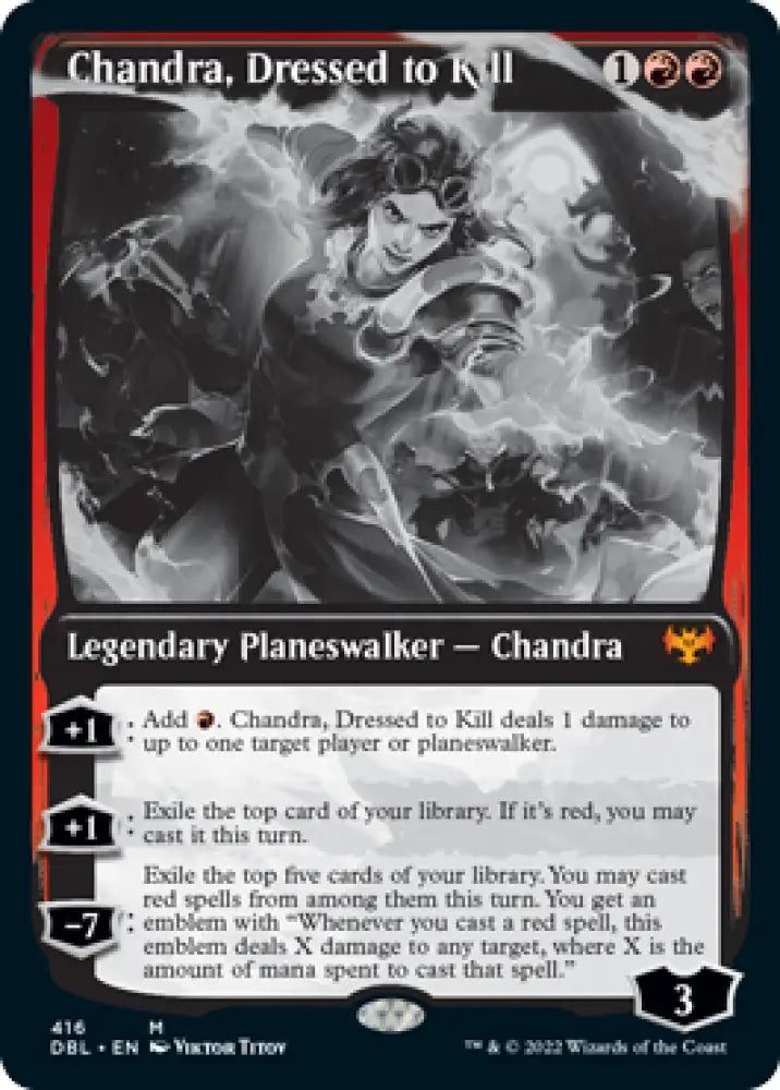 Chandra Dressed to Kill [Innistrad: Double Feature] - MTG Single
