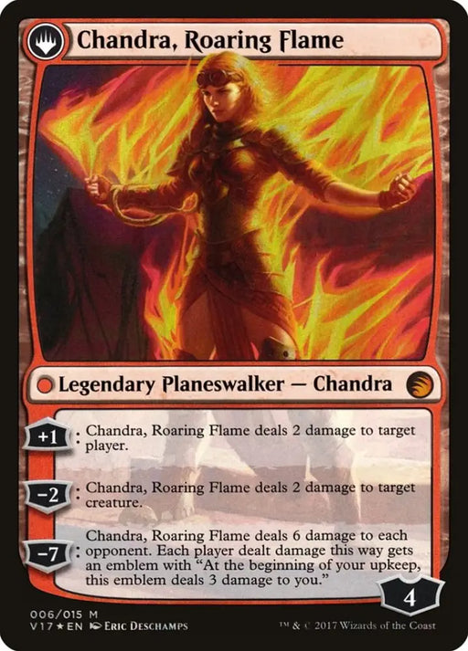 Chandra Fire of Kaladesh // Chandra Roaring Flame [From the Vault: Transform] - MTG Single