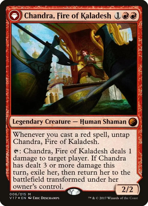 Chandra Fire of Kaladesh // Chandra Roaring Flame [From the Vault: Transform] - MTG Single