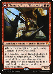 Chandra Fire of Kaladesh // Chandra Roaring Flame [Secret Lair: From Cute to Brute] - MTG Single
