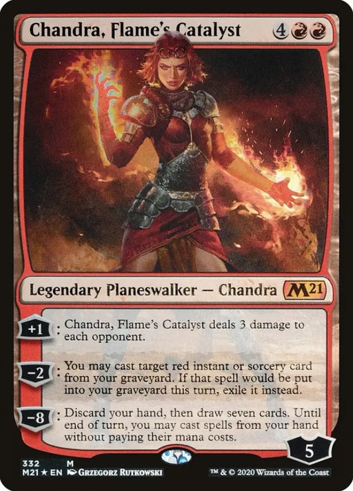Chandra Flame’s Catalyst [Core Set 2021] - MTG Single