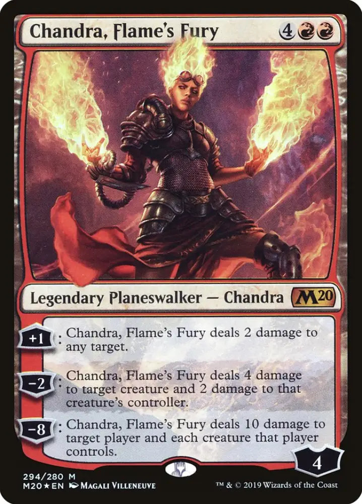 Chandra Flame’s Fury [Core Set 2020] - MTG Single