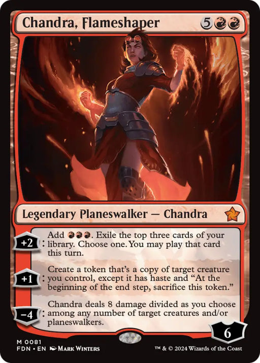 Chandra Flameshaper [Foundations] - MTG Single