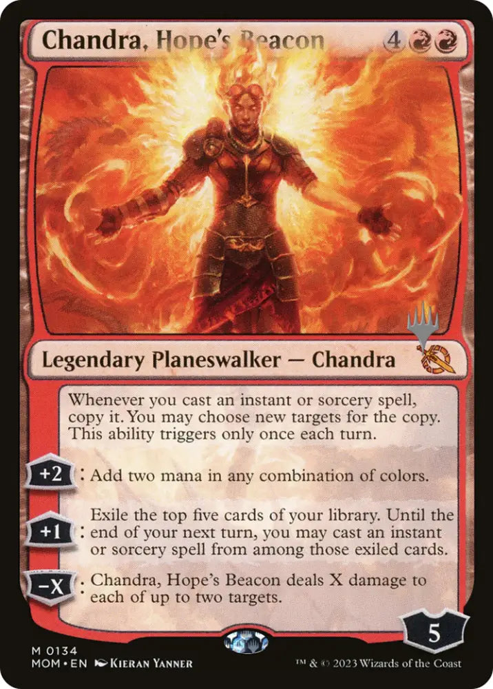Chandra Hope’s Beacon (Promo Pack) [March of the Machine Promos] - MTG Single