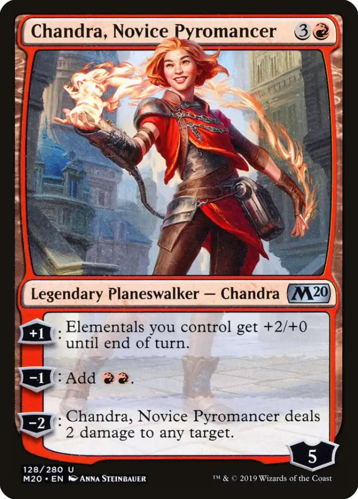 Chandra Novice Pyromancer [Core Set 2020] - MTG Single